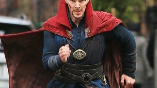 Benedict Cumberbatch v New Yorku dotočil nový film Doctor Strange