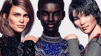 Líbí se vám modelky Balmain? Nejsou skutečné