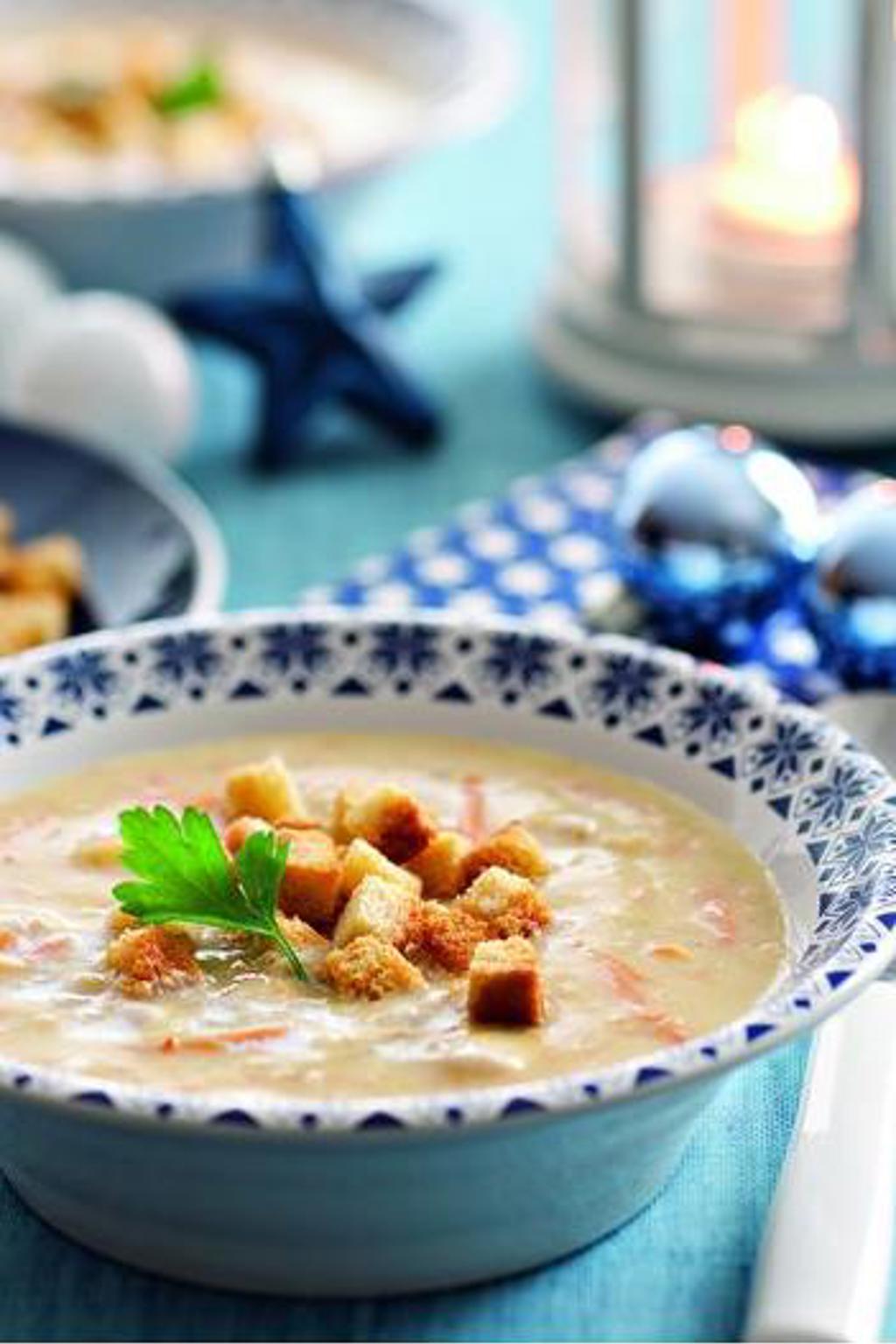 Recept na jemnou rybí polévku se zeleninou Recept na jemnou rybí polévku se zeleninou