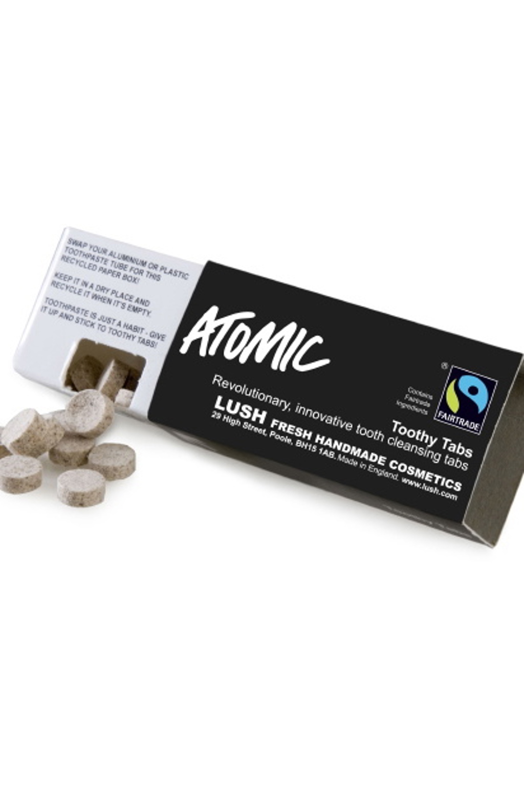Zahoďte zubní pastu. Vyměňte ji za tabletky Lush Zahoďte zubní pastu. Vyměňte ji za tabletky Lush