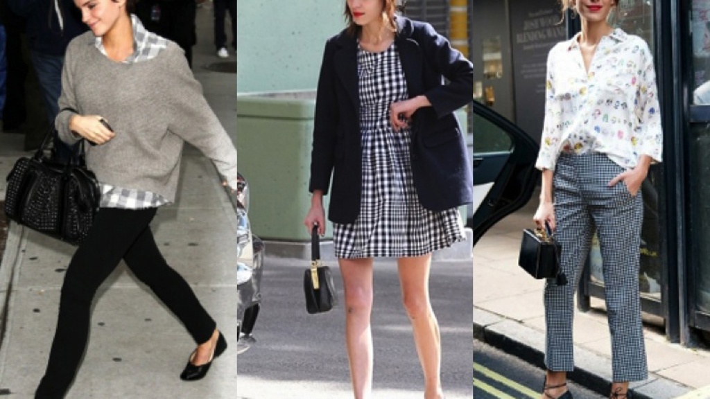 Gingham je in! Noste ho jako... Emma Watson & Alexa Chung Gingham je in! Noste ho jako... Emma Watson & Alexa Chung
