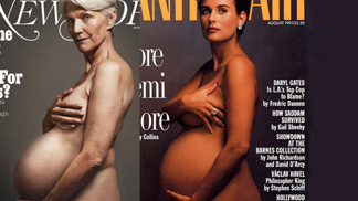 Příliš stará na těhotenství? Několik kontroverzních obálek magazínů