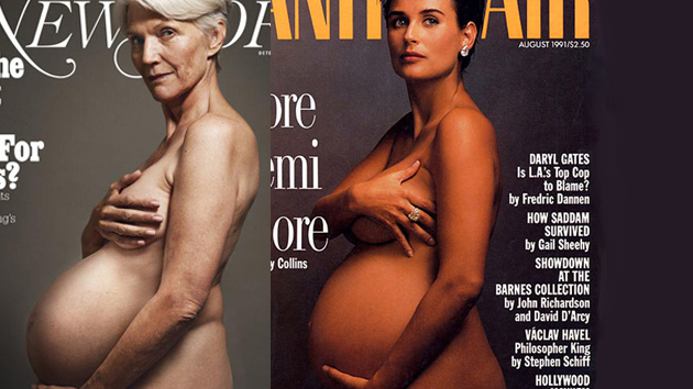 Příliš stará na těhotenství? Několik kontroverzních obálek magazínů