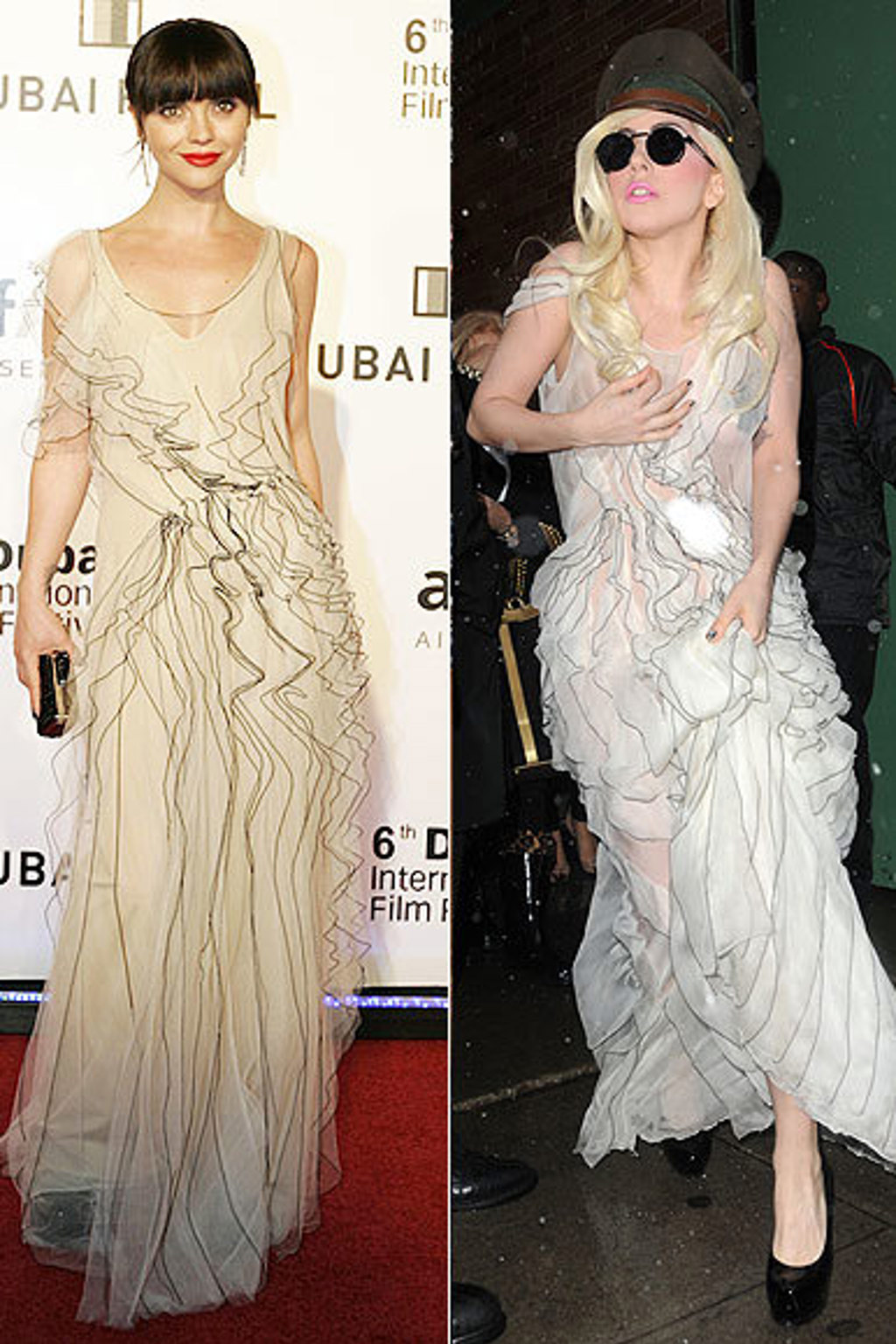 Které to víc sluší: Christina Ricci vs. Lady Gaga Které to víc sluší: Christina Ricci vs. Lady Gaga