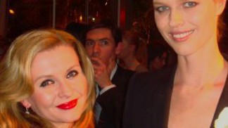 Eva Herzigová a Dana Morávková na molu v Paříži