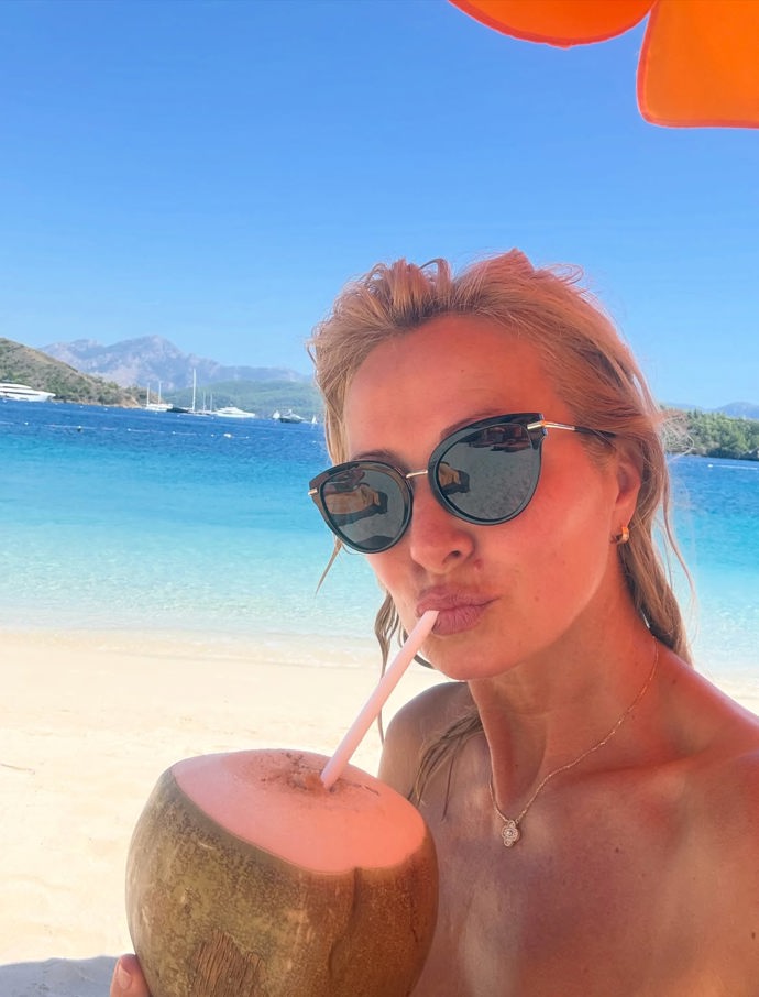 Kateřina Brožová si užívala slunné dny v Turecku.