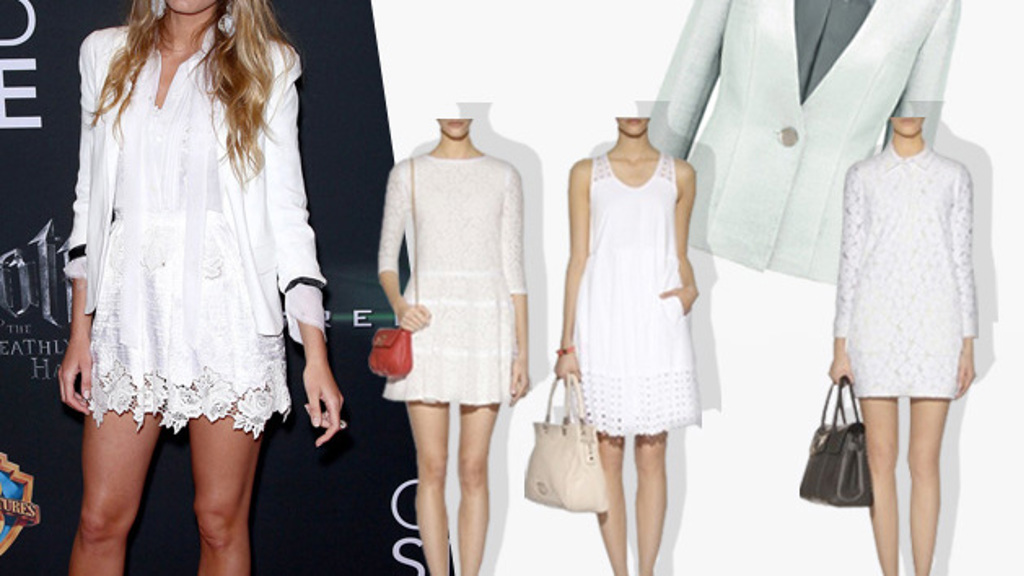Lekce stylu: Bílá krajka podle Blake Lively Lekce stylu: Bílá krajka podle Blake Lively