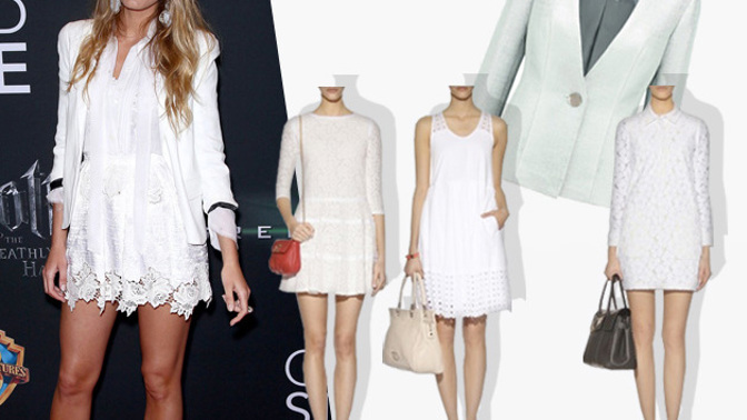 Lekce stylu: Bílá krajka podle Blake Lively