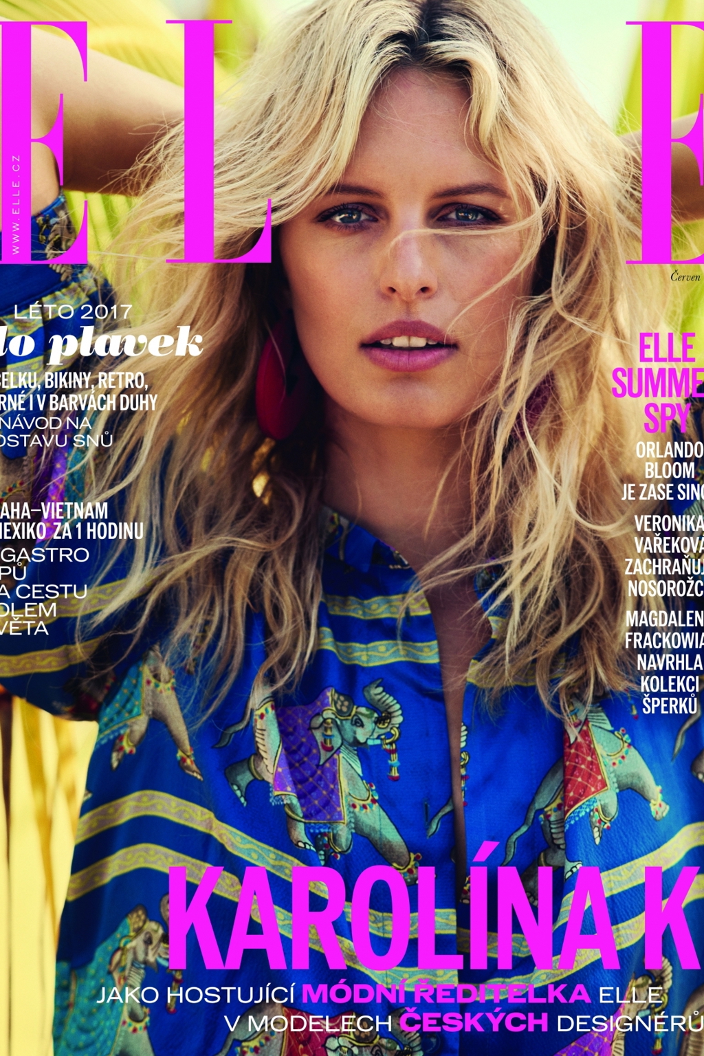 Červnová ELLE, to je příloha wELLE o zdravém životním stylu a Karolína Kurková v roli módní ředitelky Červnová ELLE, to je příloha wELLE o zdravém životním stylu a Karolína Kurková v roli módní ředitelky
