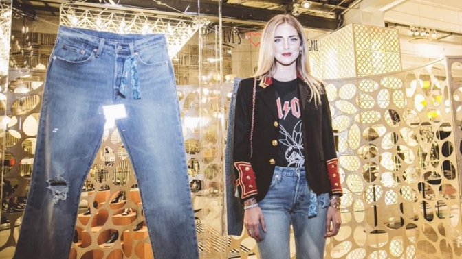 Levi's miluje Chiaru Ferragni a my jejich společnou kolekci