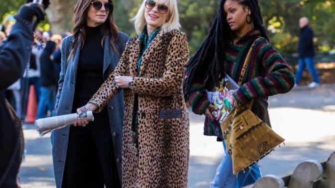 Ženy hrají Dannyho parťáky aneb Natáčení Ocean’s  Eight jen v plném proudu