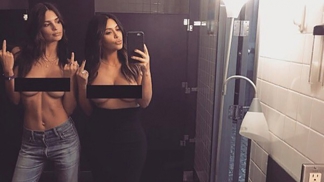Kim a Emily se opět svlékly. A jsou prý feministky