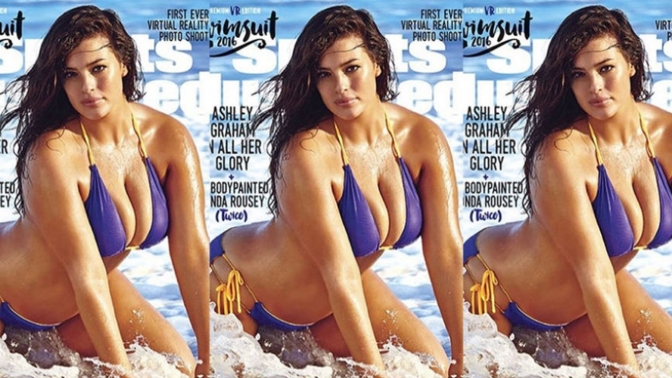 “Tlustá” modelka Ashley Graham na obálce časopisu Sports Illustrated