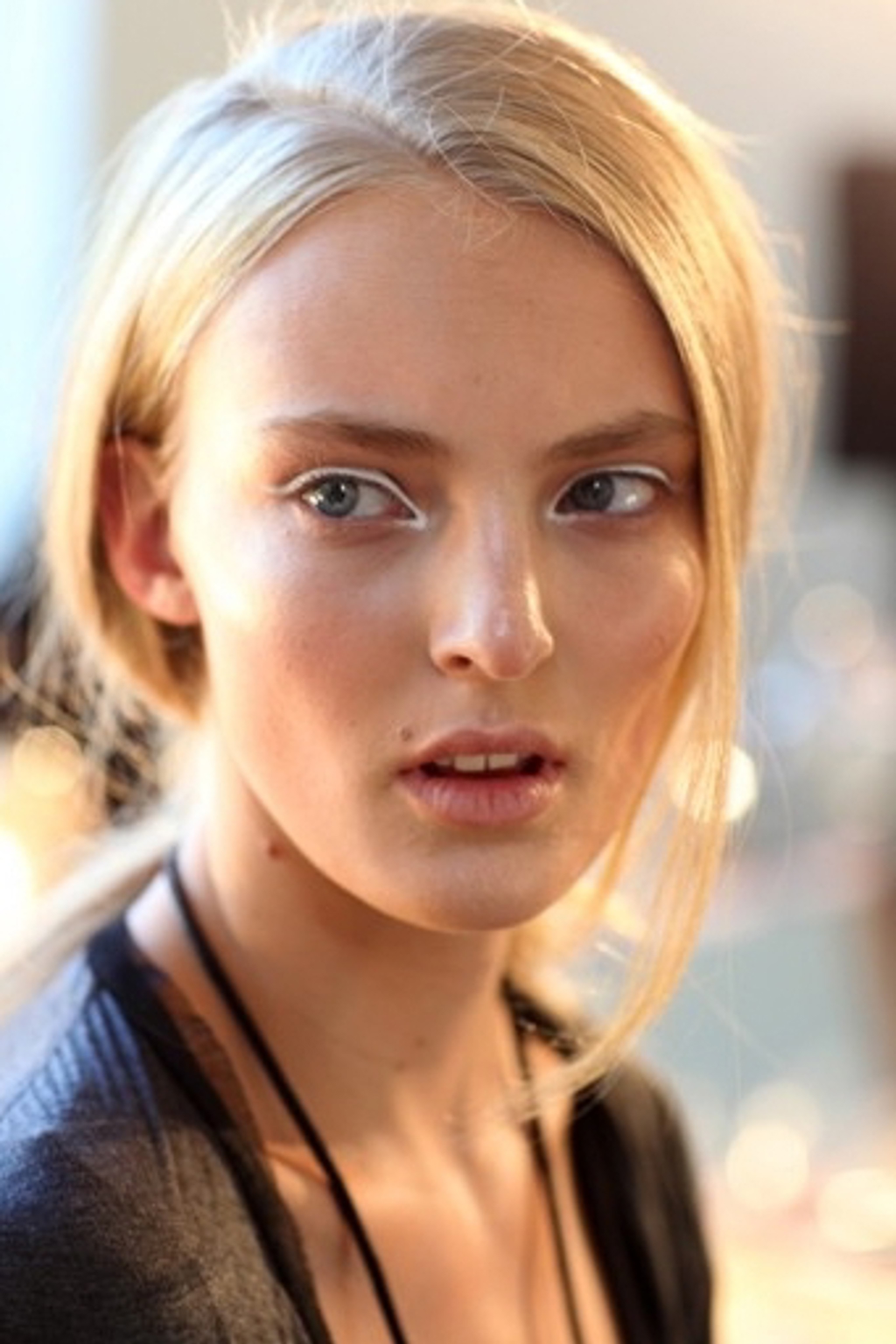 Dokonalý make-up na přehlídce Donny Karan Dokonalý make-up na přehlídce Donny Karan