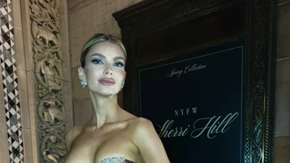 FOTO: Miss Universe Anna Ličková rozpálila Fashion Week.