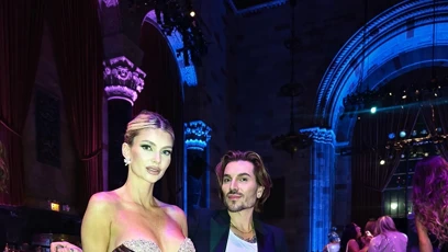 FOTO: Miss Universe Anna Ličková a Sam Dolce na Fashion Weeku.