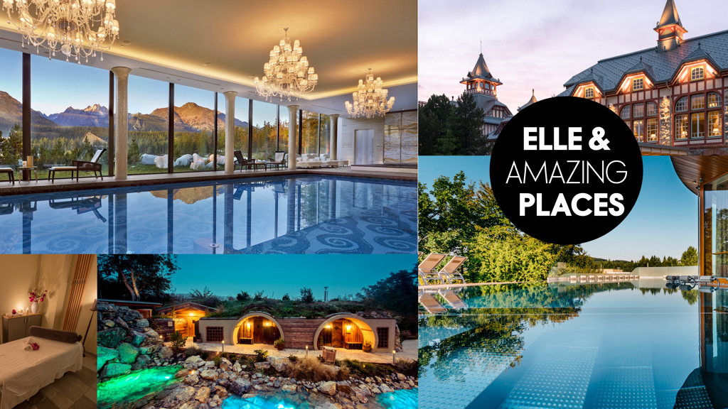 ELLE & Amazing Places: odpočívejte v kouzelných wellness hotelech ELLE & Amazing Places: odpočívejte v kouzelných wellness hotelech