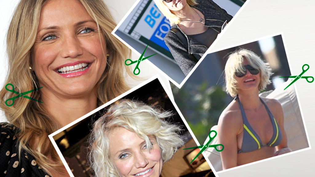 Posuďte sami: Cameron Diaz v krátkém mikádu