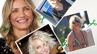 Posuďte sami: Cameron Diaz v krátkém mikádu