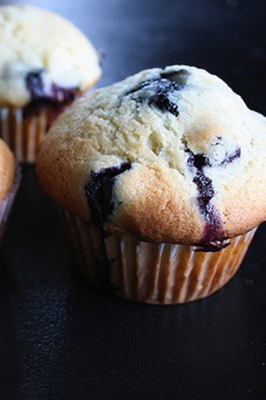Váš víkendový dezert – muffiny s borůvkovou zavařeninou