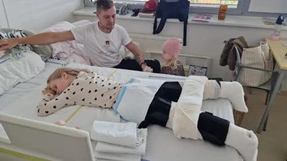 FOTO: Jasmínku čekají další operace i náročné rehabilitace.