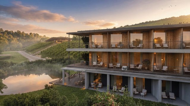Kam během babího léta? Ve Velkých Pavlovicích otevřel dechberoucí vinařský resort