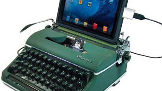 Na USB typewriteru možná napíšete svoji slavnou prvotinu
