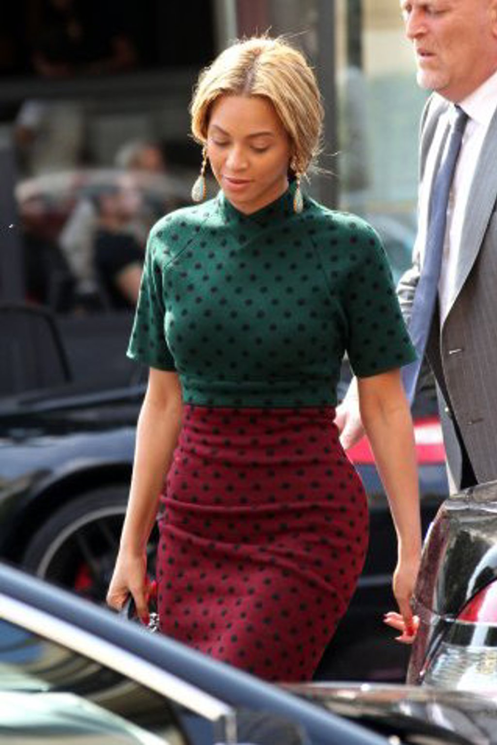 Beyoncé vytáhla puntíky od Marca Beyoncé vytáhla puntíky od Marca