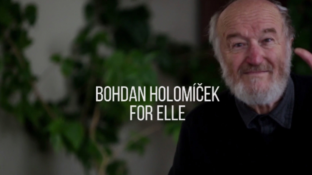 Bohdan Holomíček & Eva Herzigová pro ELLE