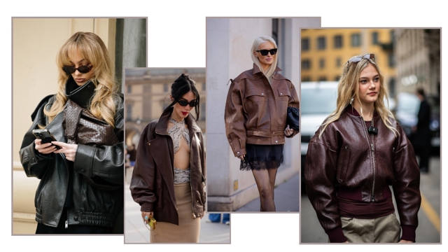 Jak vybrat koženou bundu, která vás hned tak neomrzí? Vraťte se do 90. let. Stylistka radí, na co si dát pozor