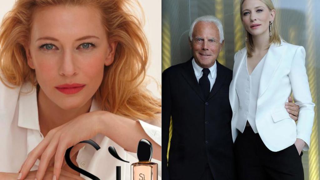 Cate Blanchett novou Armaniho múzou Cate Blanchett novou Armaniho múzou