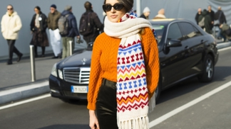 Street style podle milánského fashion weeku