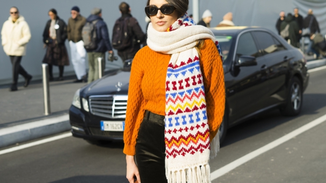 Street style podle milánského fashion weeku