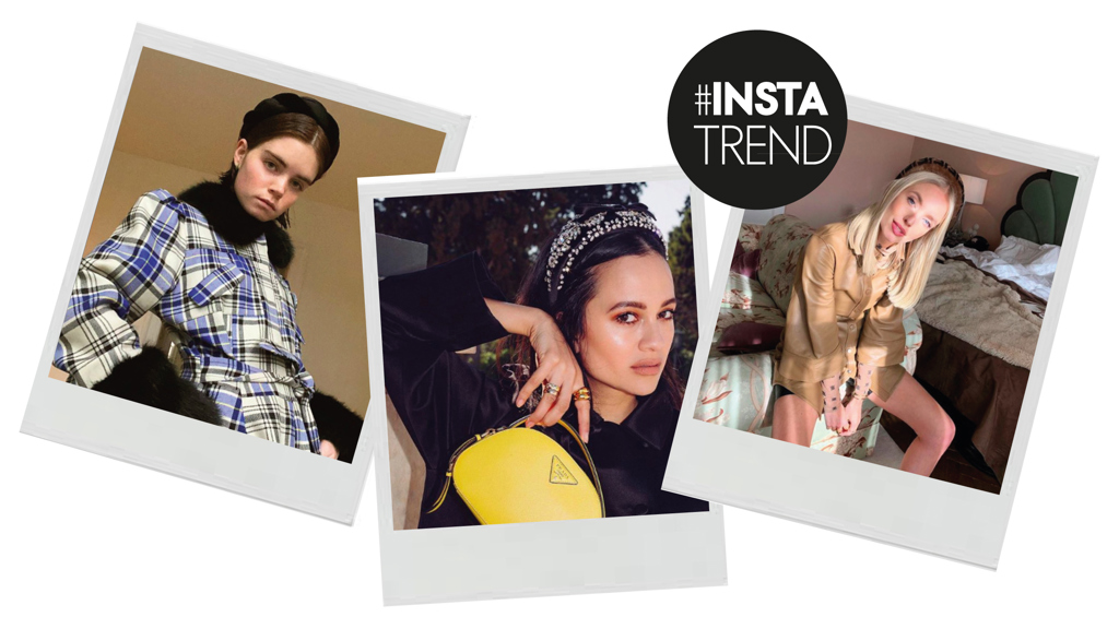 Vlasový doplněk číslo jedna podle Instagramu: čelenka Vlasový doplněk číslo jedna podle Instagramu: čelenka