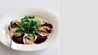 Recept na carpaccio z červené řepy a kozího sýra