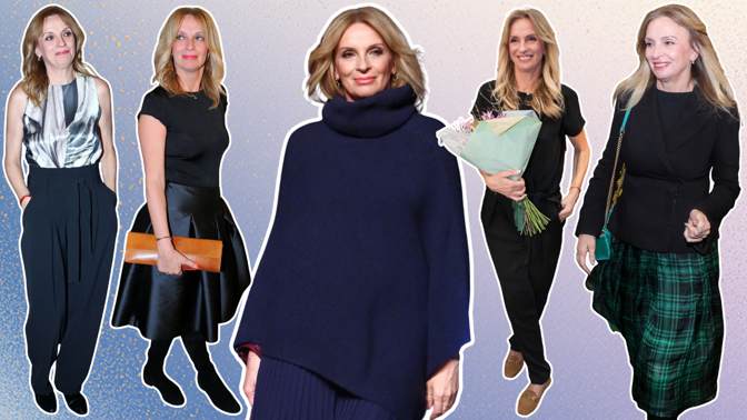 Ivana Chýlková ukazuje, jak elegantně oblékat vysokou postavu: Miluje tmavé barvy a jednoduché střihy