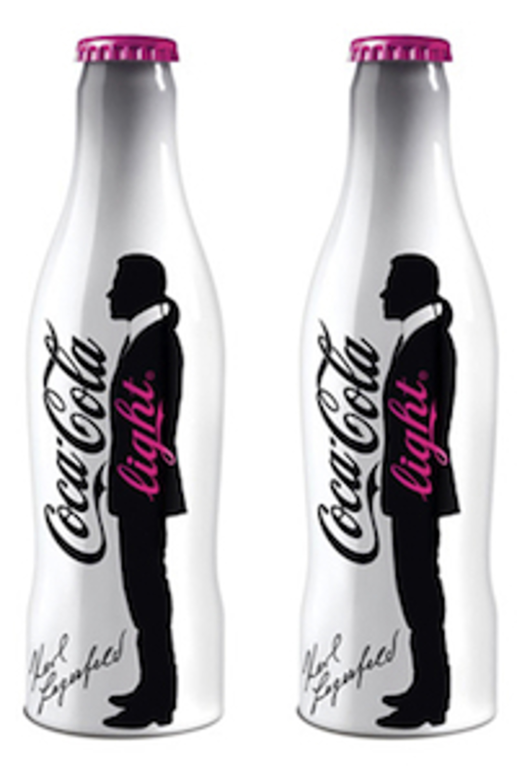 Coca-Cola light s tváří Karla Lagerfelda