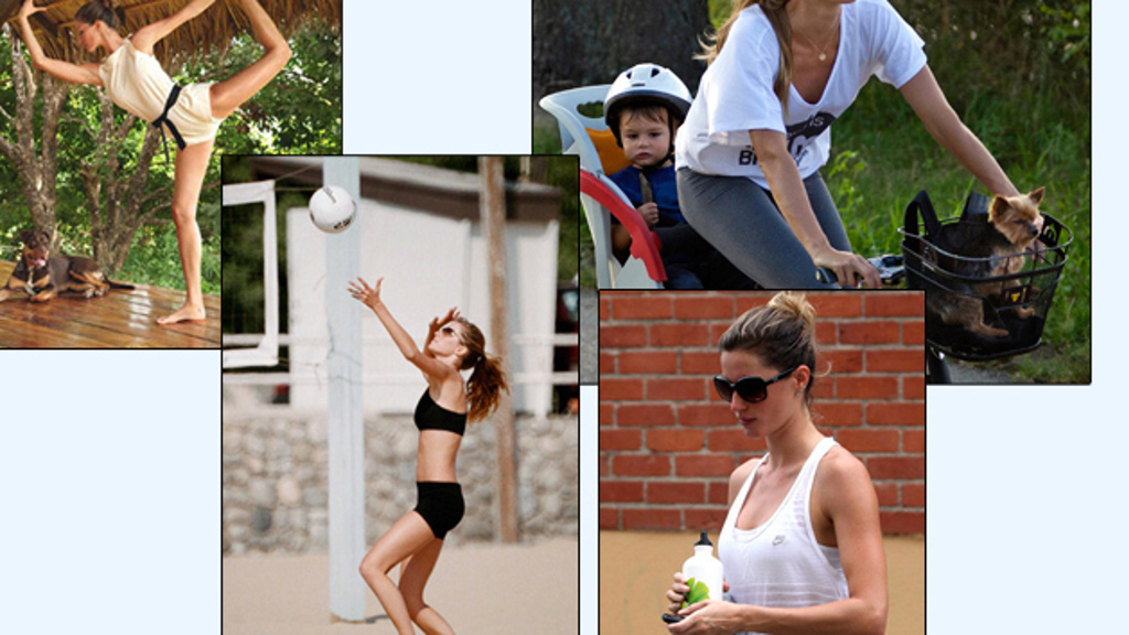 Cvičte jako Gisele Bündchen