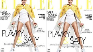 Dara Rolins na obálce ELLE