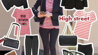 Styl podle Kirsten Dunst: Stejný outfit, dva rozpočty
