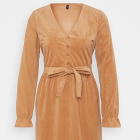 Manšestrové šaty s mašlí, Vero Moda, 549 Kč