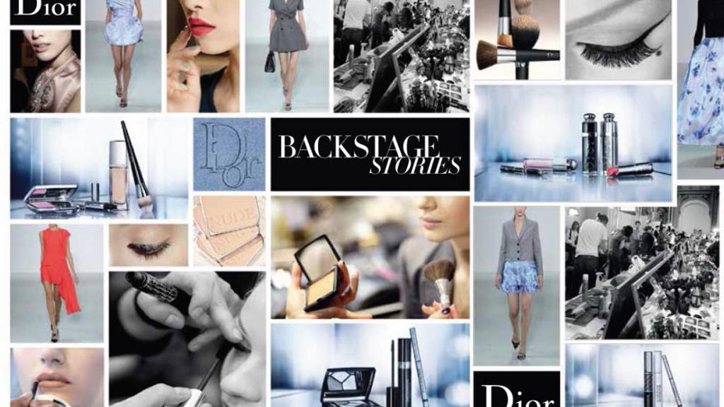 Dior backstage