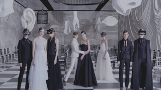 Dior Haute Couture kolekce plná optických klamů