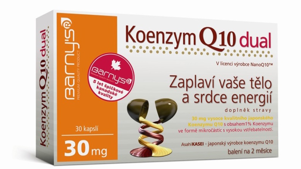 Dobijte si energii s pomocí koenzymu Q10