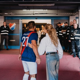 Tereza Barošová přišla podpořit bývalého muže.