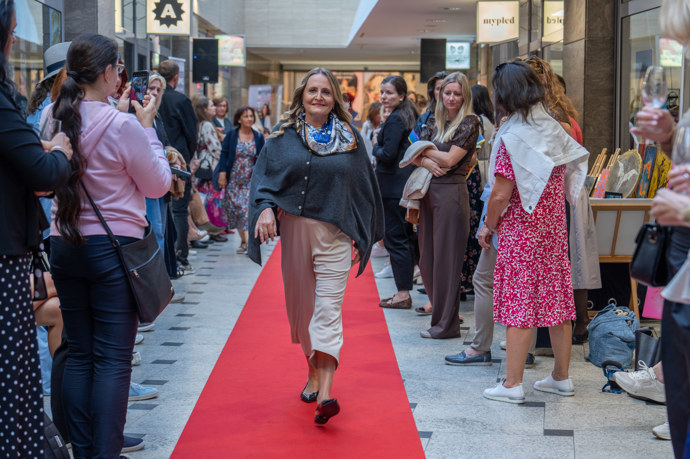Roli modelky si Regina opravdu užívala. 