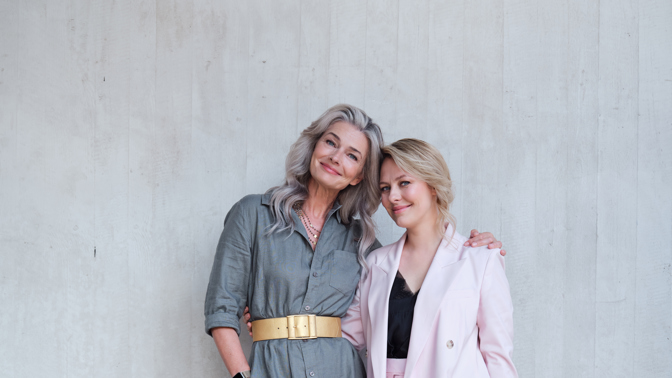 Pavlína Pořízková & Thea Prokop před ELLE Talk 