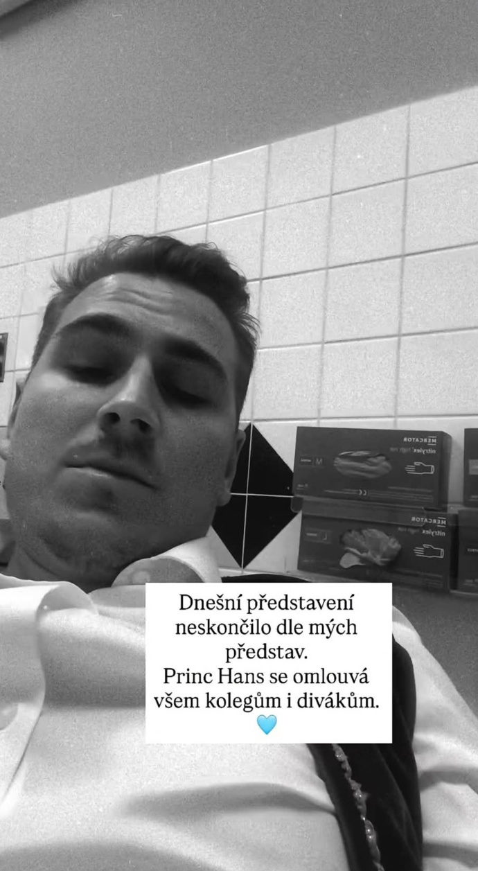 David Gránský se omluvil všem divákům i kolegům. 