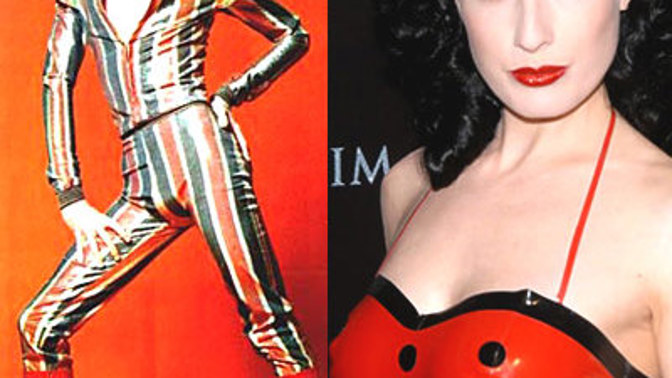 David Bowie, Rihanna, Dita Von Teese a Audrey Hepburn v jedné reklamě?