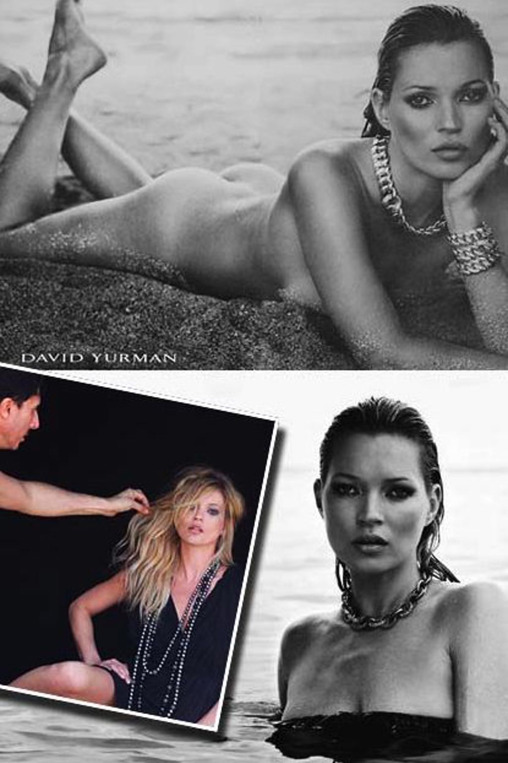 Kate Moss se svlékla pro reklamu na šperky Kate Moss se svlékla pro reklamu na šperky